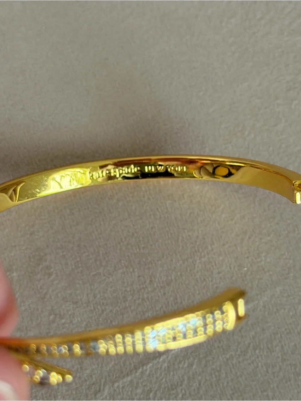 kate spade elegant gold